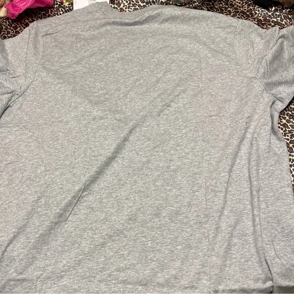 Nike Men's Heather Gray Short Sleeve Tee - Picture 2 of 12